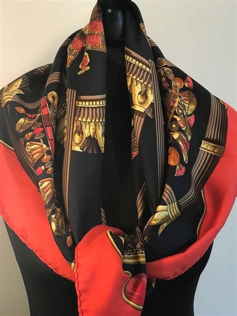 hermes scarf romantique|vintage hermes scarf price guide.